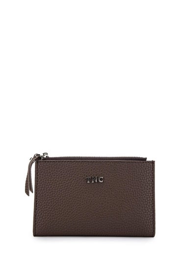  Tamer Tanca Kadın Vegan Kahverengi Cüzdan Cuzdan