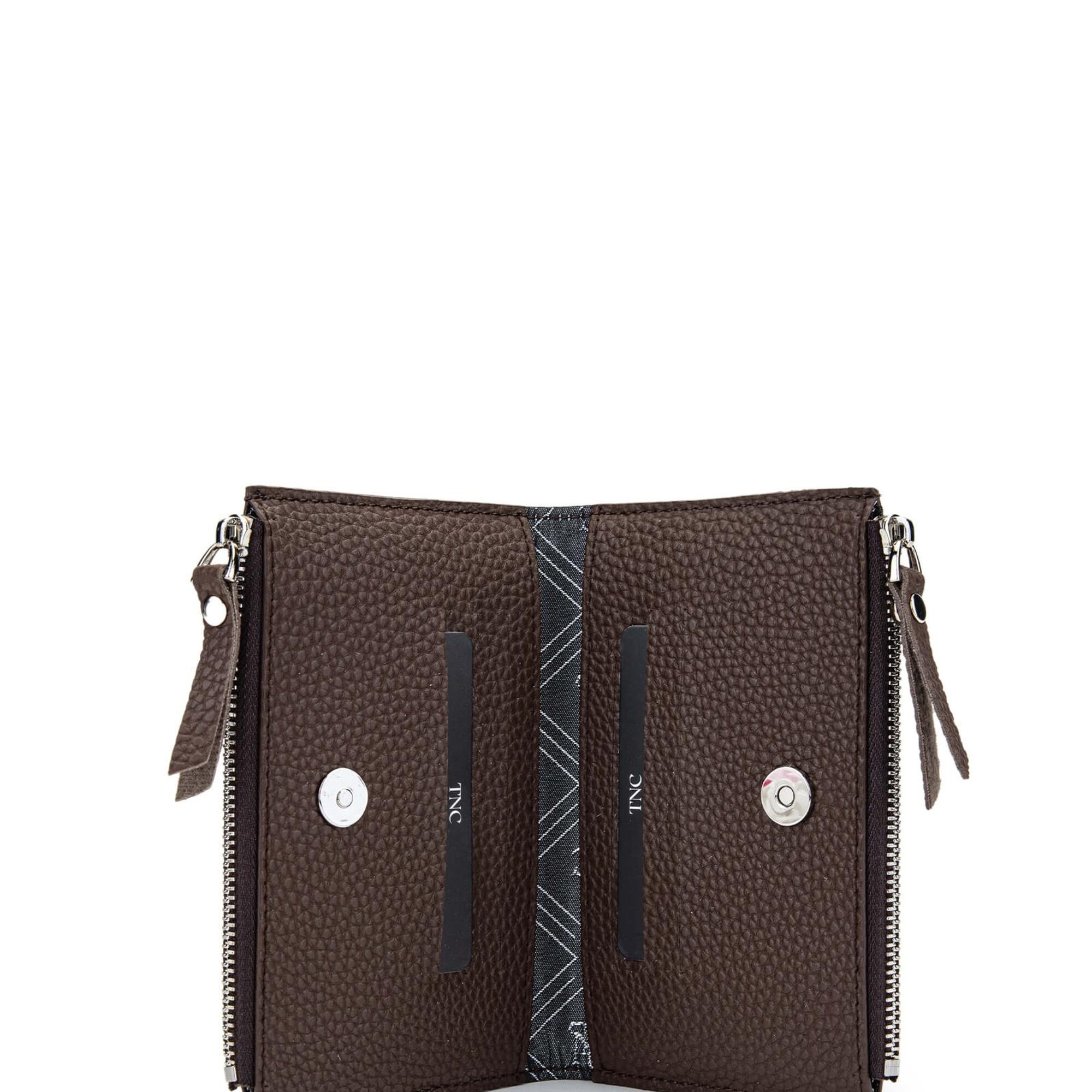 Tamer Tanca Kadın Vegan Kahverengi Cüzdan Cuzdan