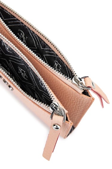  Tamer Tanca Kadın Vegan Pudra Cüzdan Cuzdan