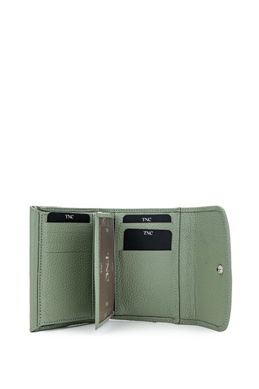  Tamer Tanca Kadın Hakiki Deri Su Yeşili Cüzdan