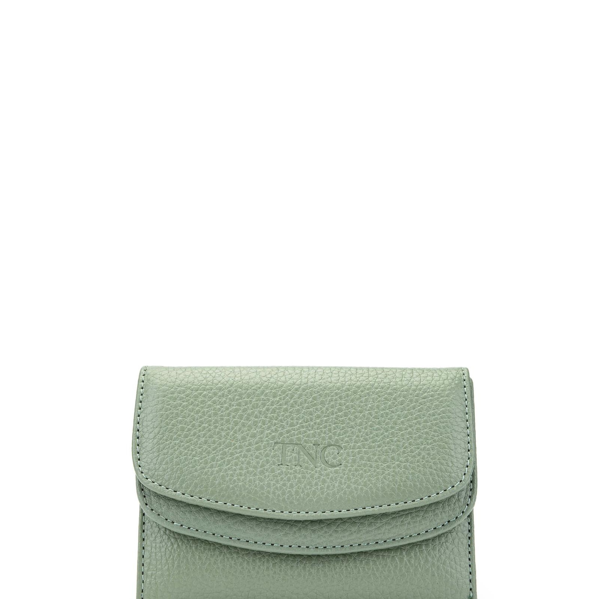 Tamer Tanca Kadın Hakiki Deri Su Yeşili Cüzdan