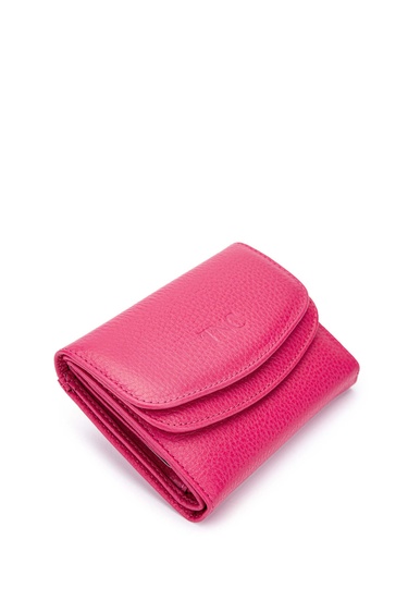  Tamer Tanca Kadın Hakiki Deri Fuşya Cüzdan