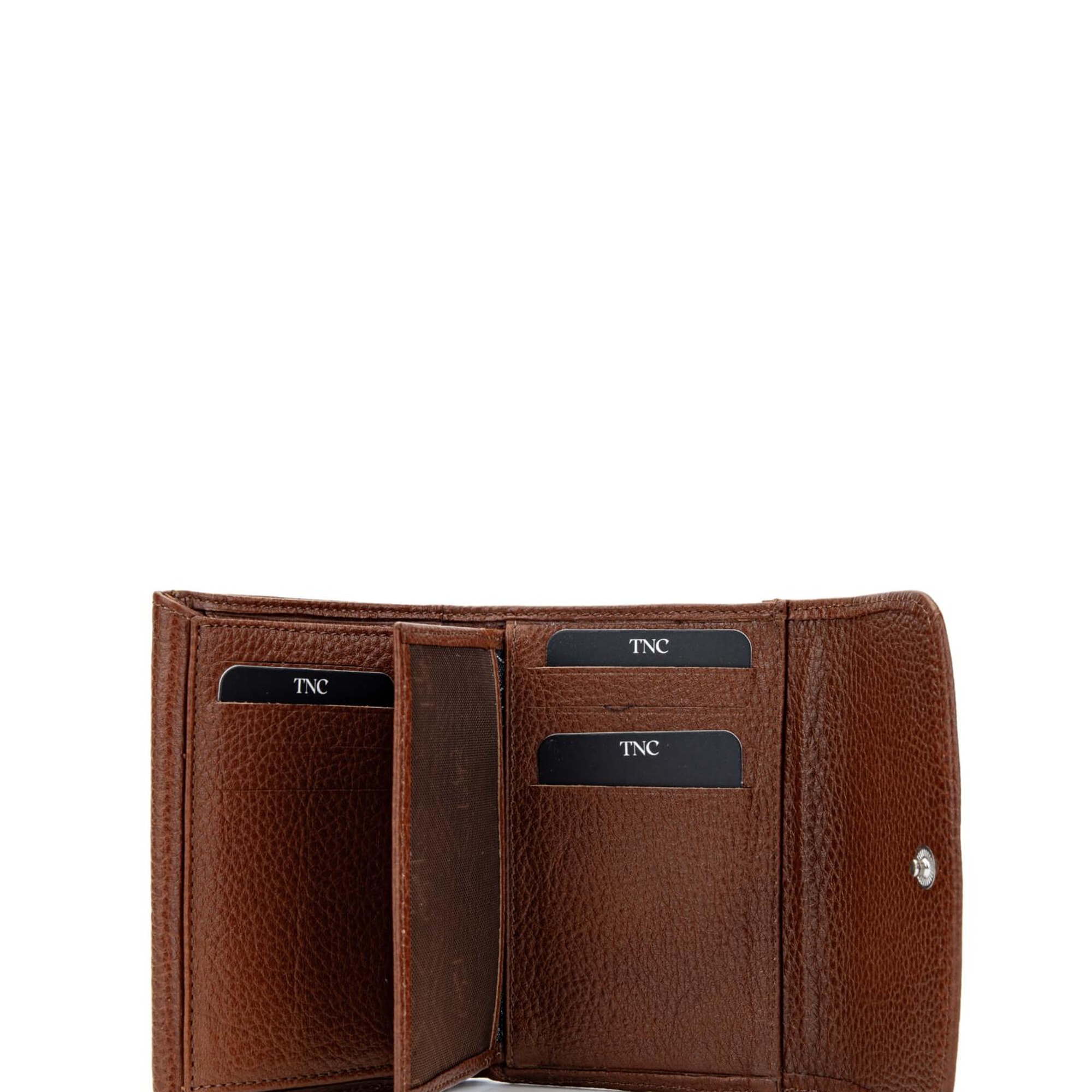 Tamer Tanca Kadın Hakiki Deri Taba Floter Cüzdan