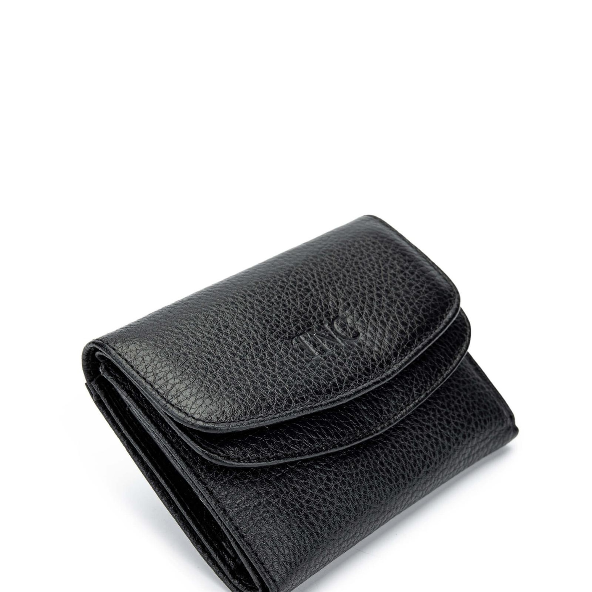 Tamer Tanca Kadın Hakiki Deri Siyah Cüzdan