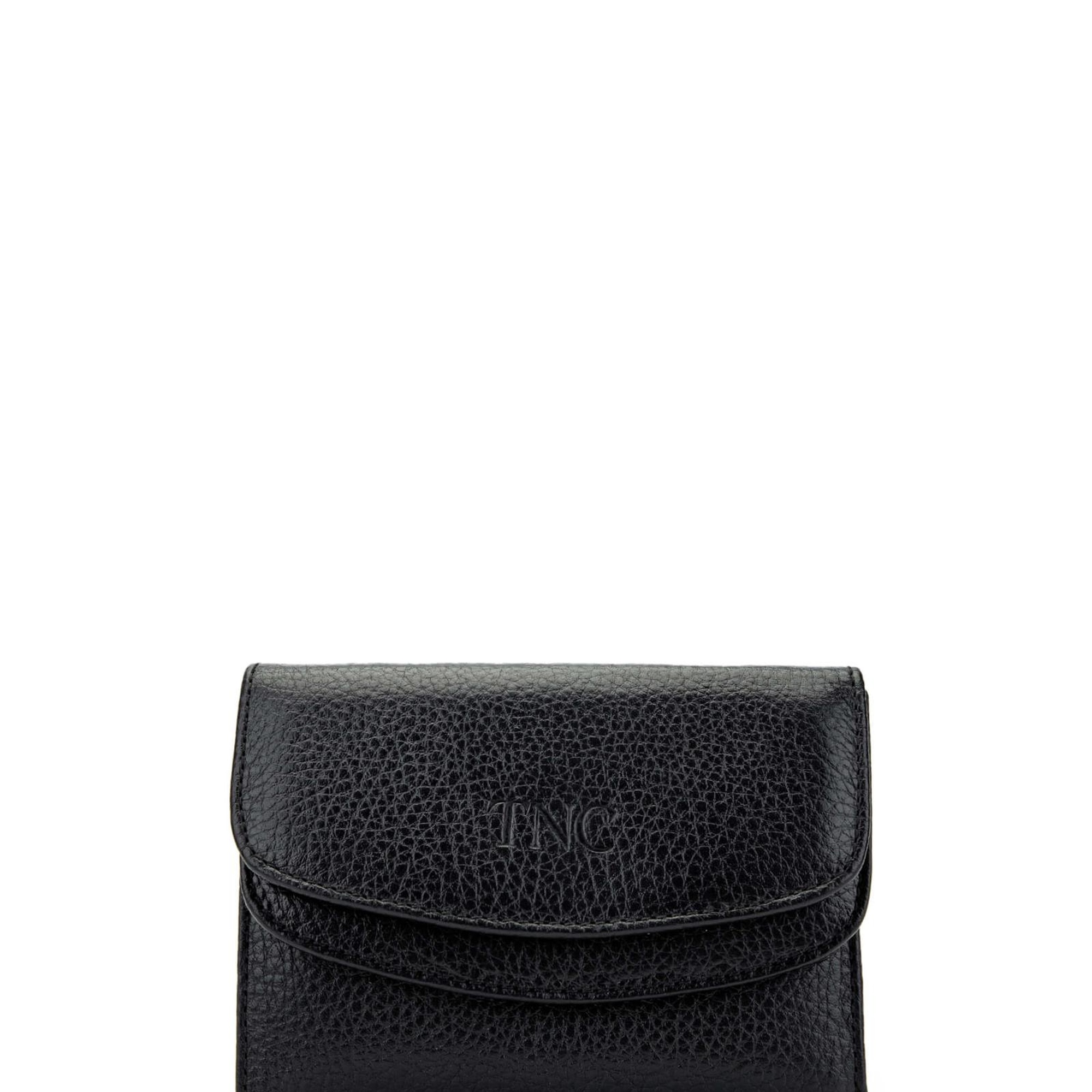 Tamer Tanca Kadın Hakiki Deri Siyah Cüzdan