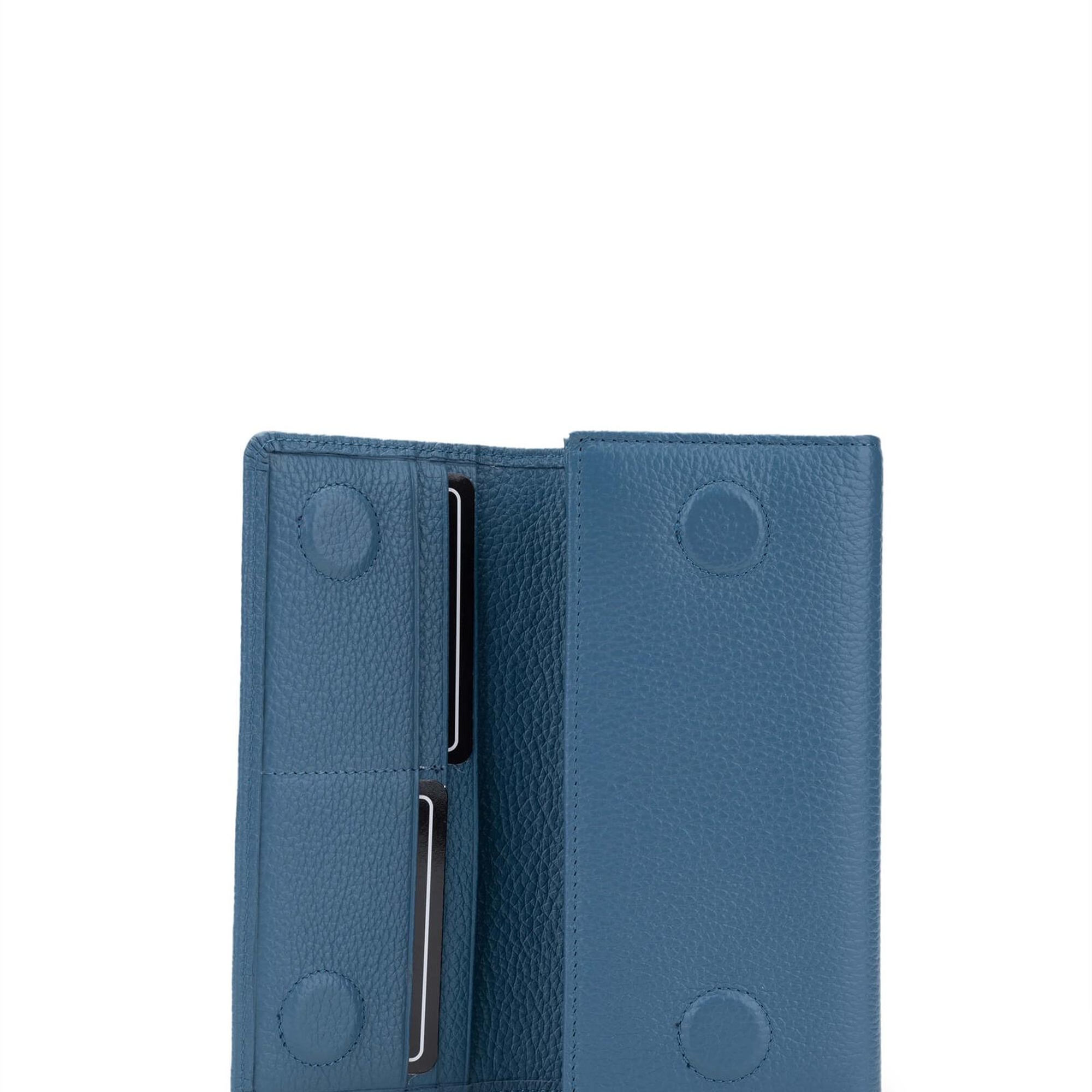 Tamer Tanca Kadın Hakiki Deri Jean Günlük Cuzdan