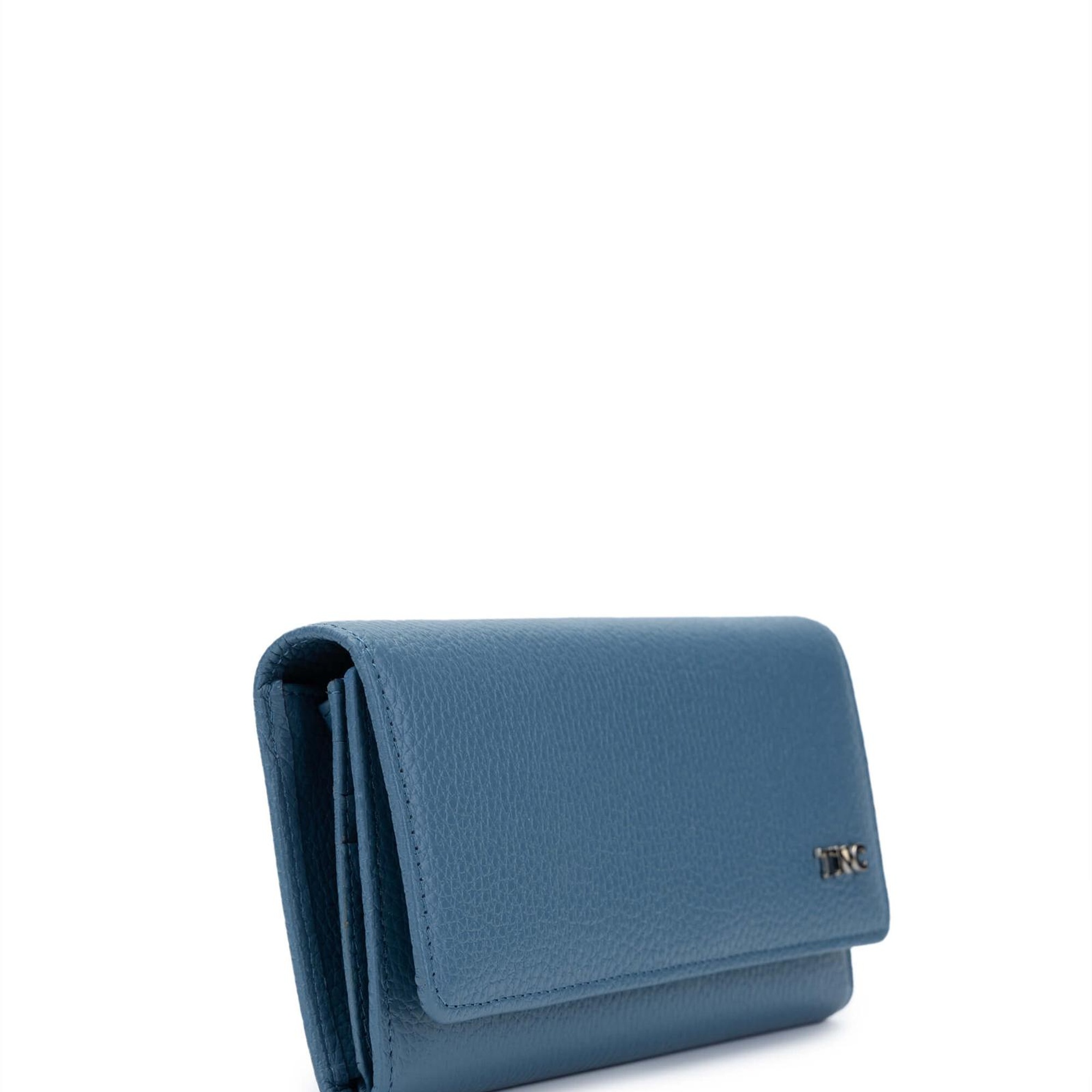 Tamer Tanca Kadın Hakiki Deri Jean Günlük Cuzdan