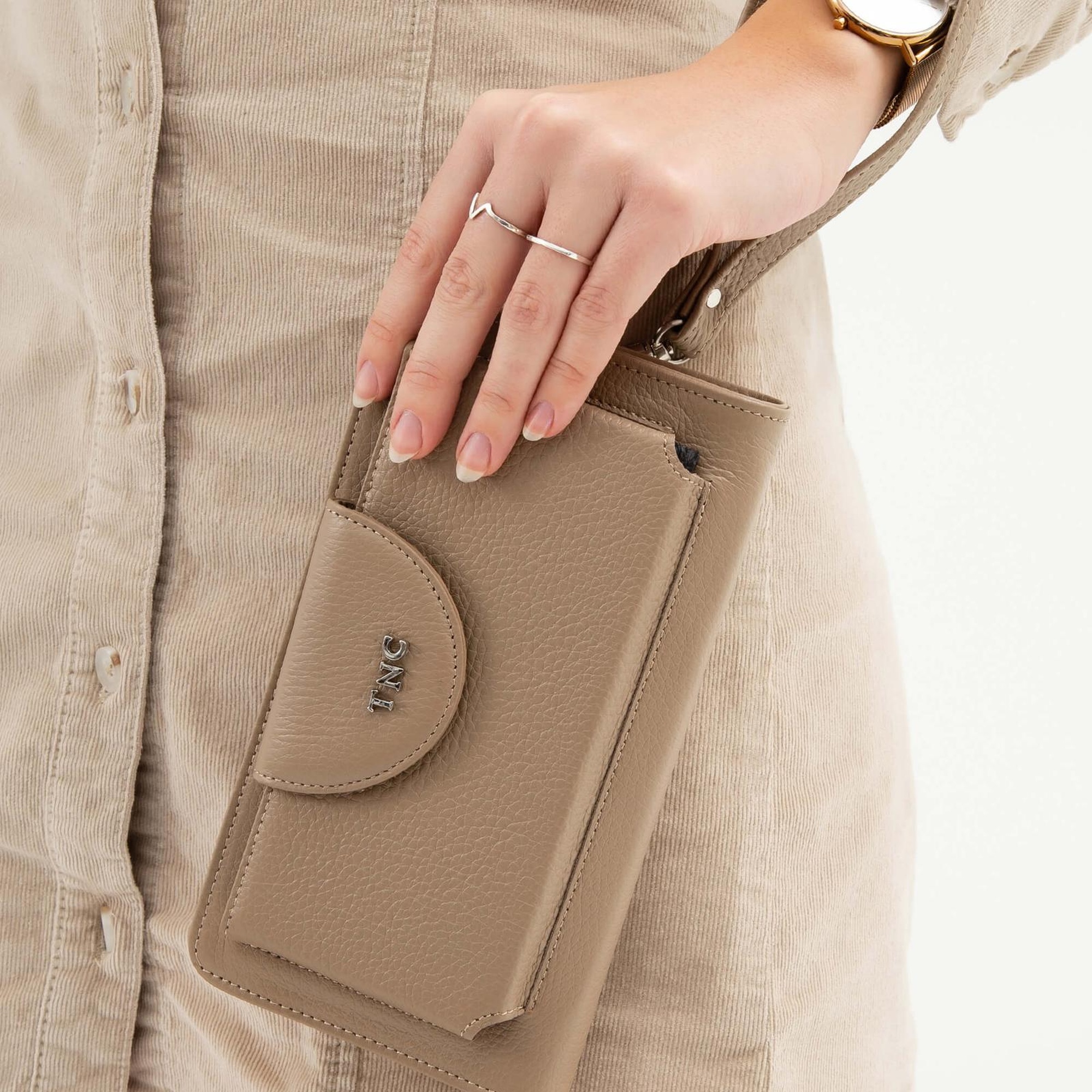 Tamer Tanca Kadın Hakiki Deri Vizon Günlük Cuzdan