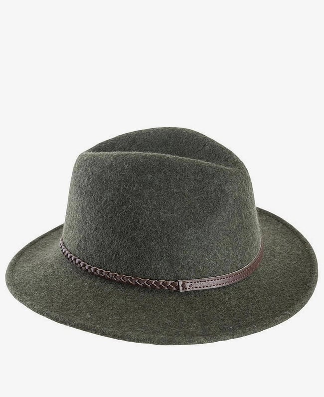  Barbour Tack Fedora Şapka