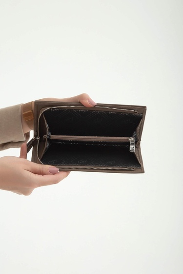  Tamer Tanca Kadın Hakiki Deri Vizon Günlük Cuzdan