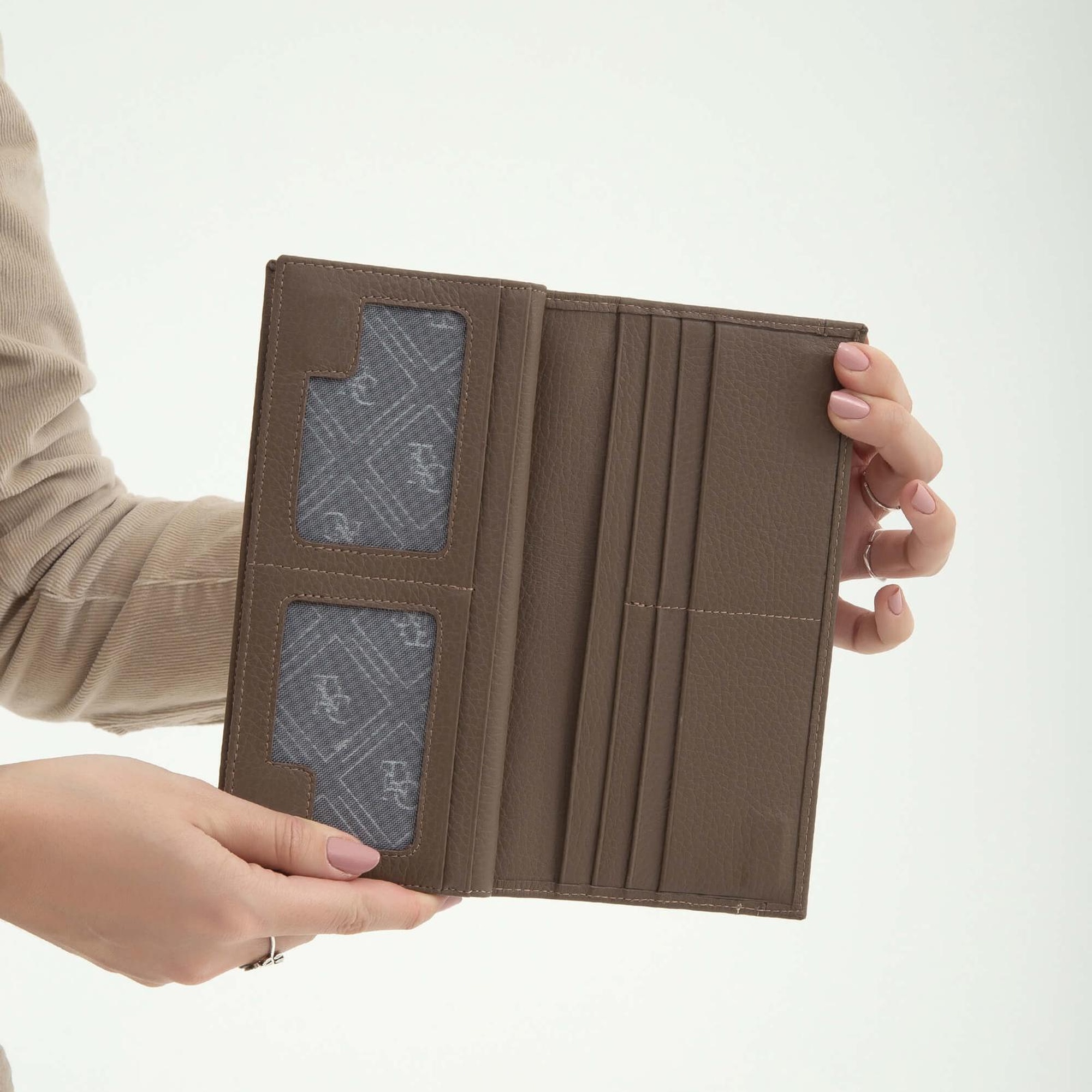 Tamer Tanca Kadın Hakiki Deri Vizon Günlük Cuzdan