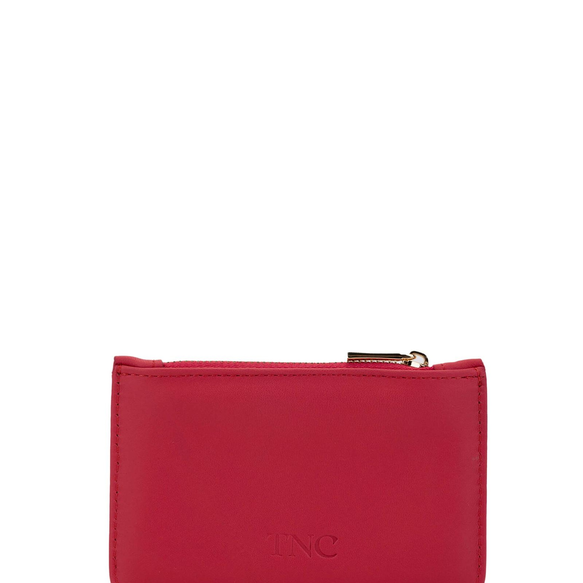 Tamer Tanca Unisex Hakiki Deri Fuşya Kartlık