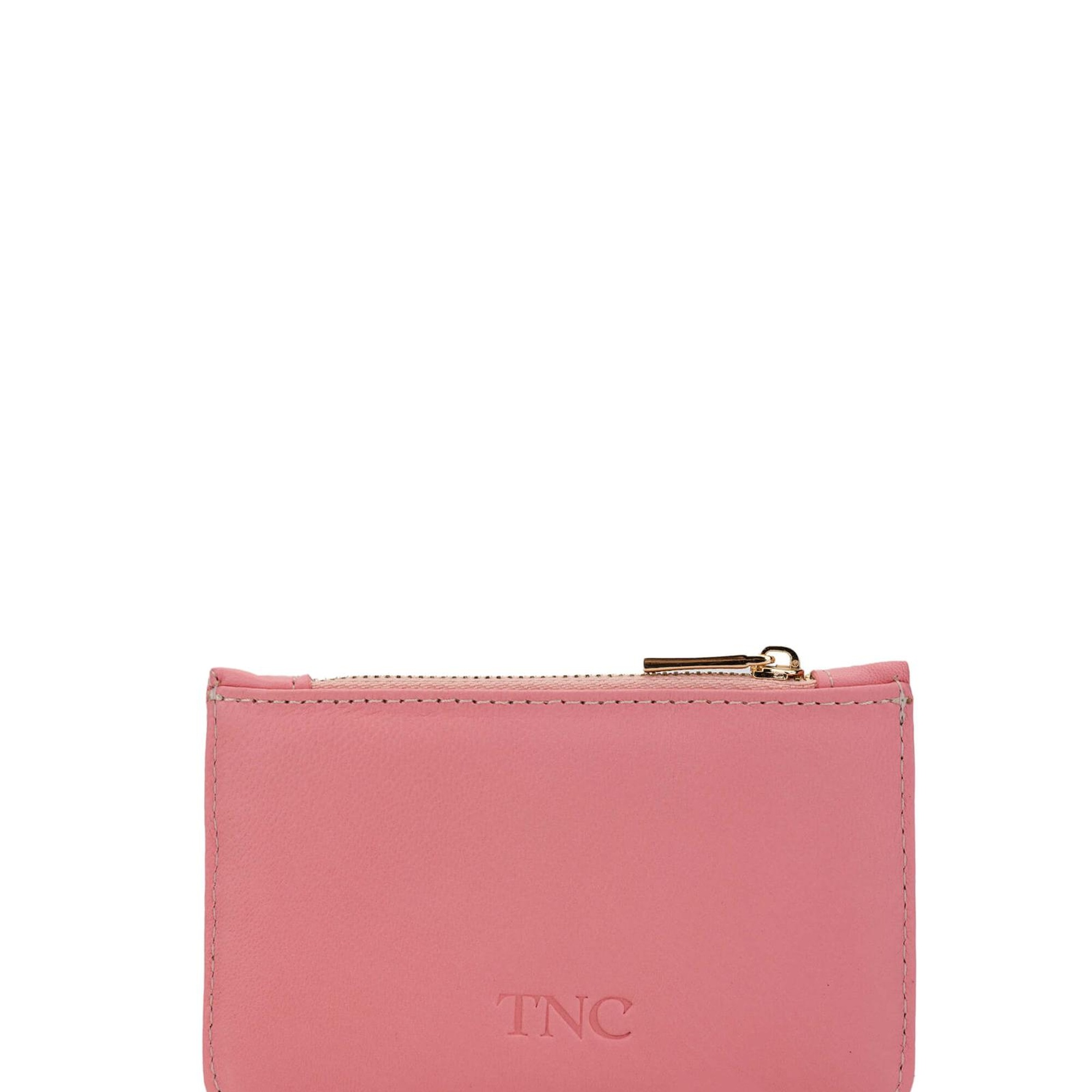 Tamer Tanca Unisex Hakiki Deri Pembe Kartlık