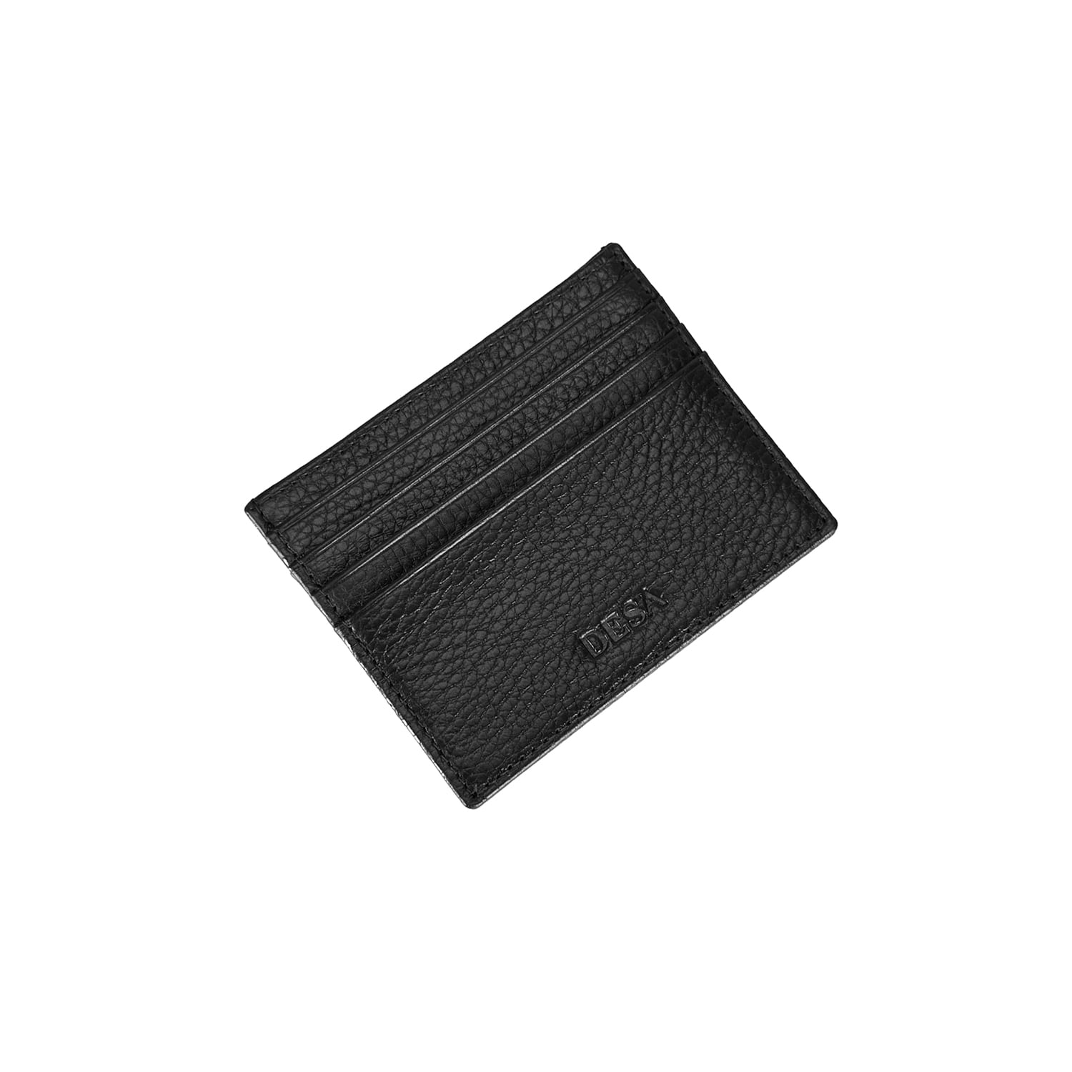  Silas Siyah Deri Kartlık