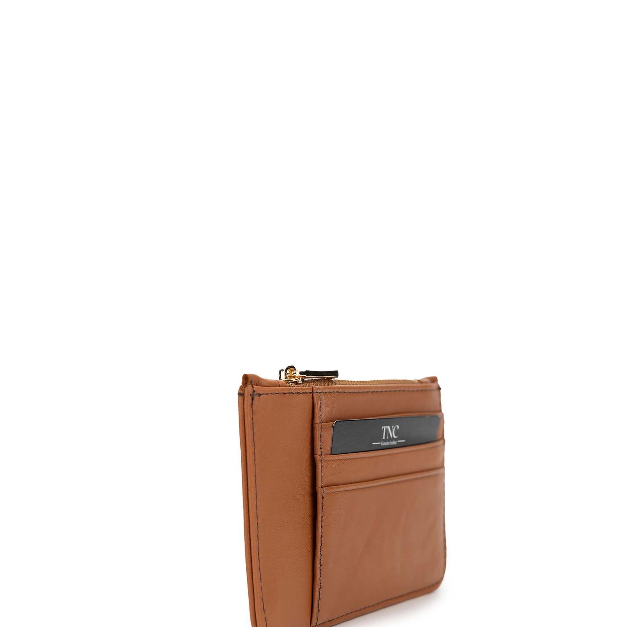 Tamer Tanca Unisex Hakiki Deri Taba Deri Kartlık