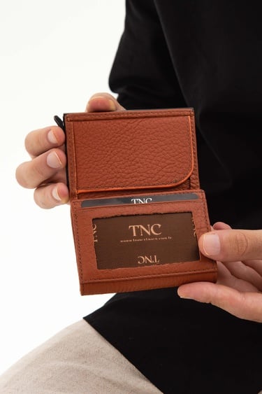  Tamer Tanca Erkek Hakiki Deri Taba Kartlık