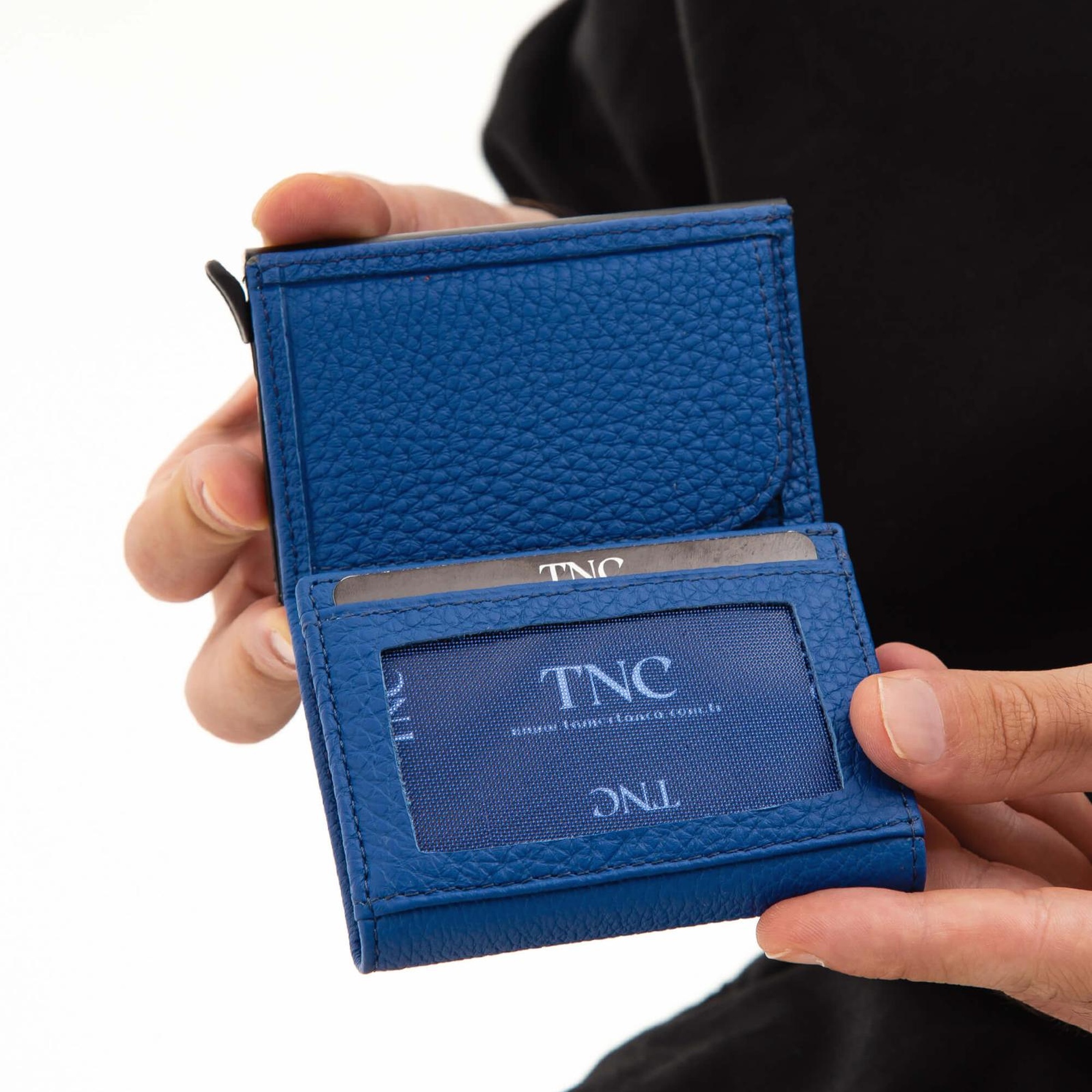 Tamer Tanca Erkek Hakiki Deri Jean Kartlık