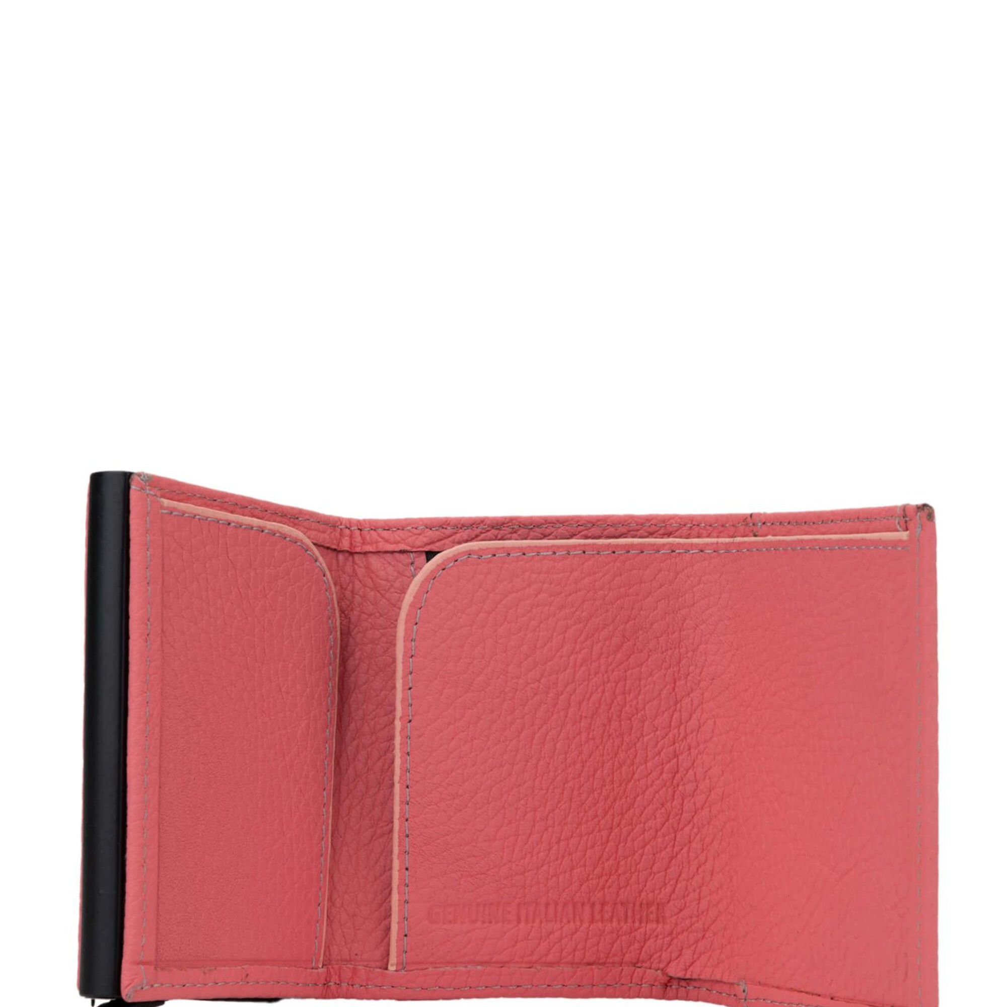 Tamer Tanca Erkek Hakiki Deri Pembe Kartlık