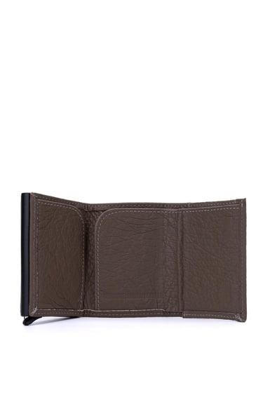  Tamer Tanca Erkek Hakiki Deri Vizon Kartlık