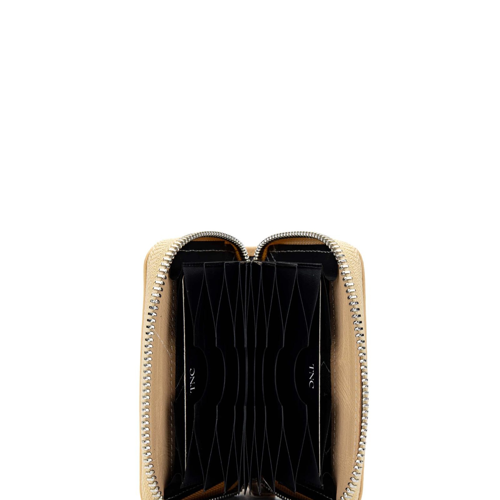 Tamer Tanca Unisex Hakiki Deri Bej Kartlık