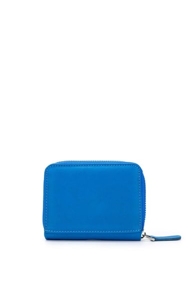  Tamer Tanca Unisex Hakiki Deri Mavi Kartlık