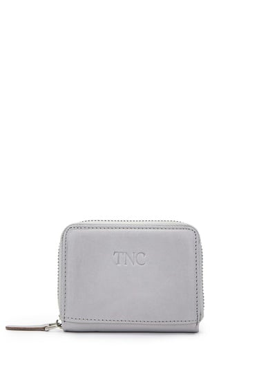  Tamer Tanca Unisex Hakiki Deri Gri Kartlık