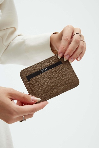  Tamer Tanca Unisex Hakiki Deri Vizon Kartlık