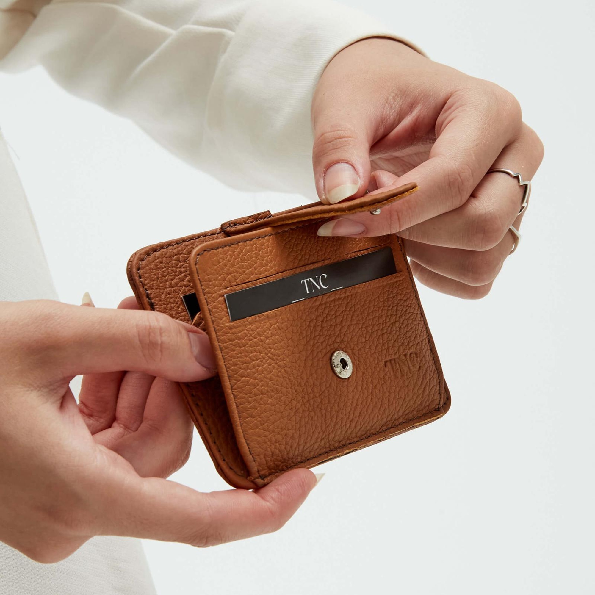 Tamer Tanca Unisex Hakiki Deri Taba Kartlık