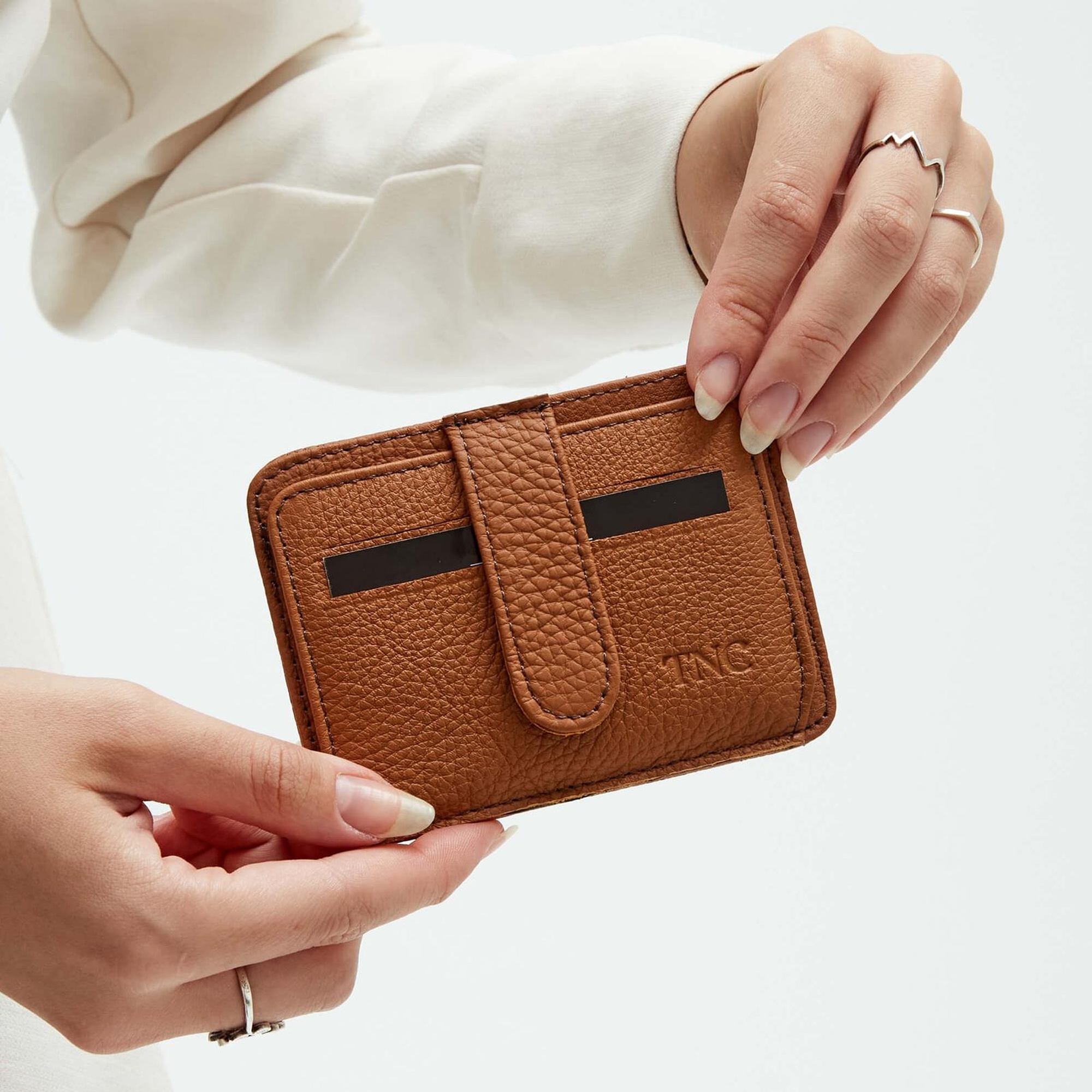 Tamer Tanca Unisex Hakiki Deri Taba Kartlık