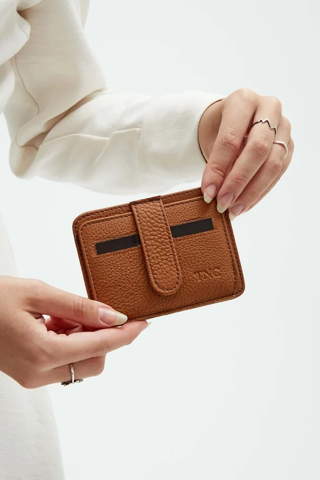  Tamer Tanca Unisex Hakiki Deri Taba Kartlık