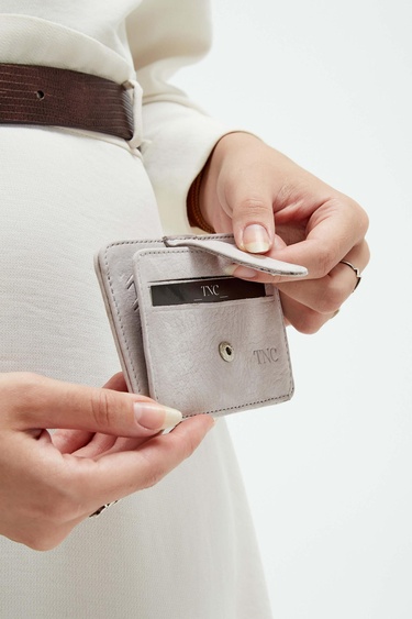  Tamer Tanca Unisex Hakiki Deri Taş Nubuk Kartlık