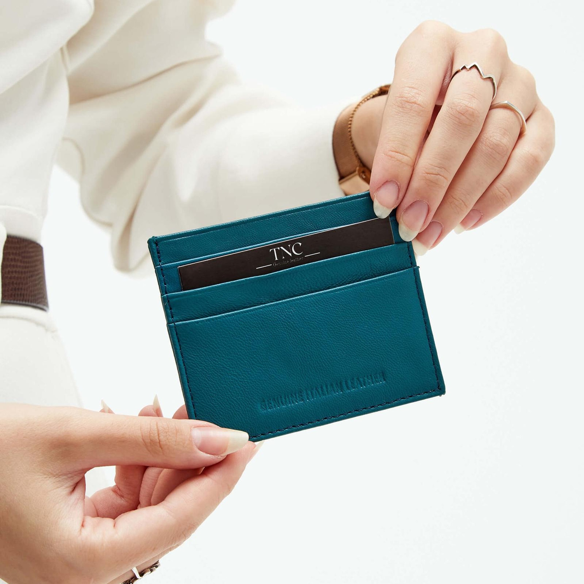 Tamer Tanca Unisex Hakiki Deri Jean Kartlık