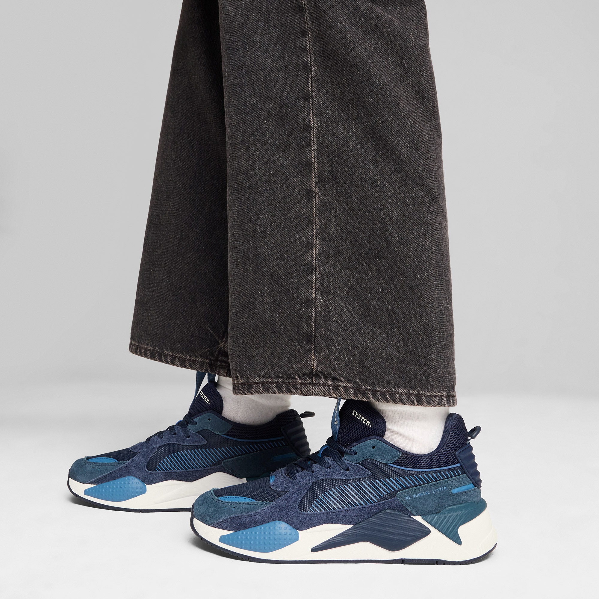 Puma Rs-X Heritage Unisex Lacivert Spor Ayakkabı