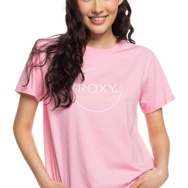  Roxy Noon Ocean Kadın Pembe Tişört