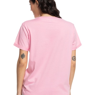  Roxy Noon Ocean Kadın Pembe Tişört