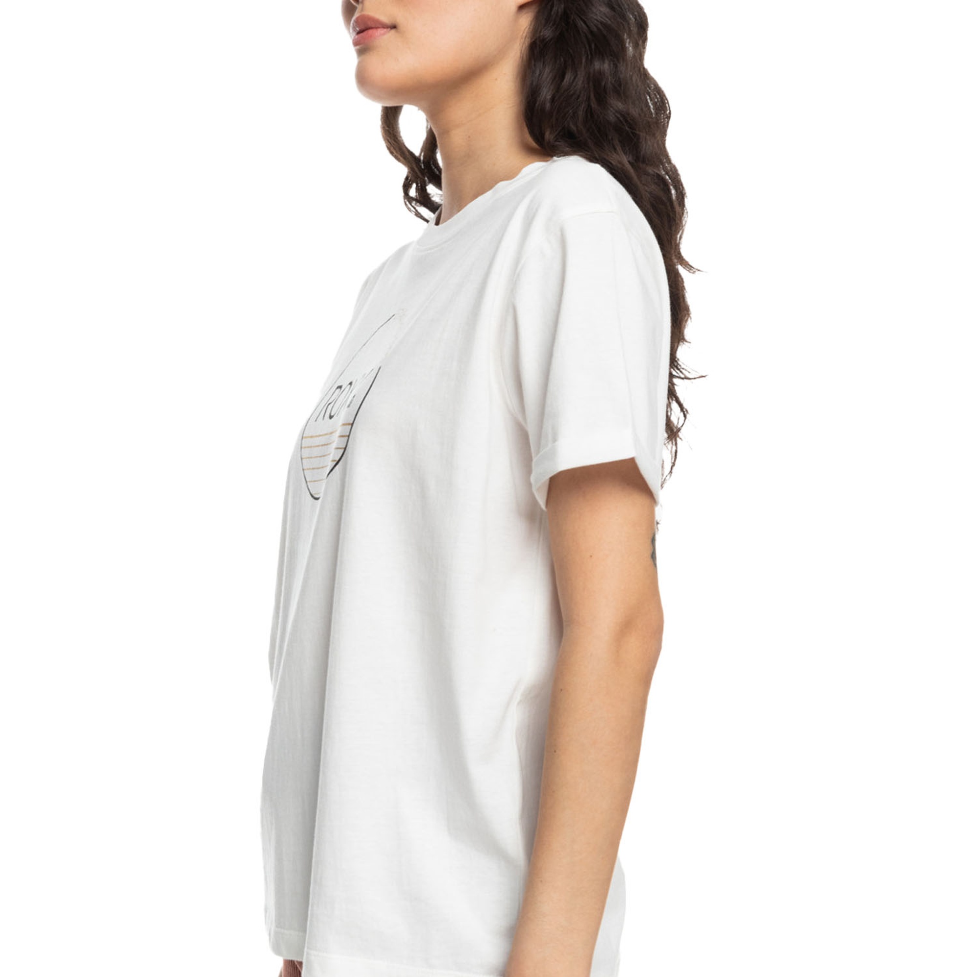 Roxy Noon Ocean Kadın Beyaz Tişört