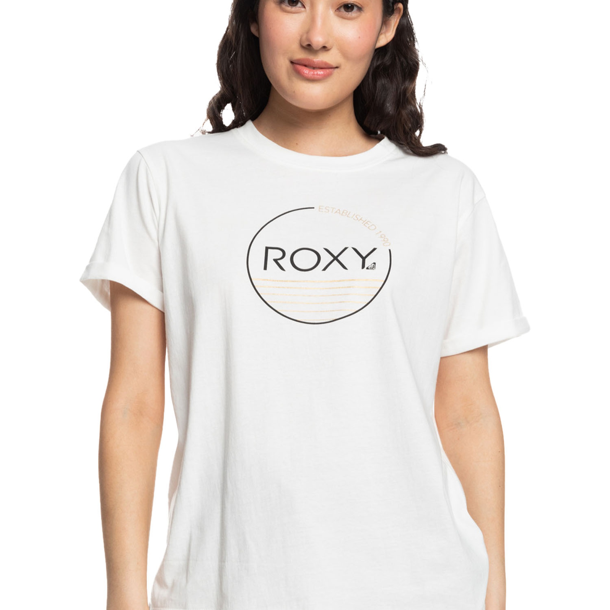 Roxy Noon Ocean Kadın Beyaz Tişört