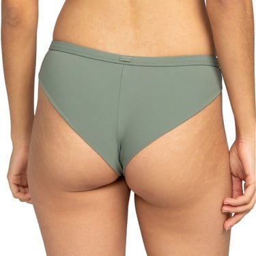 Roxy Pro The Snap Turn Cheeky Kadın Yeşil Bikini Alt