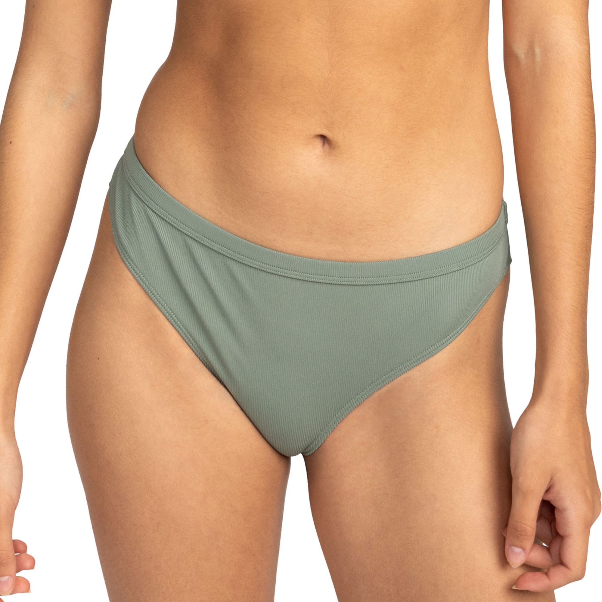 Roxy Pro The Snap Turn Cheeky Kadın Yeşil Bikini Alt