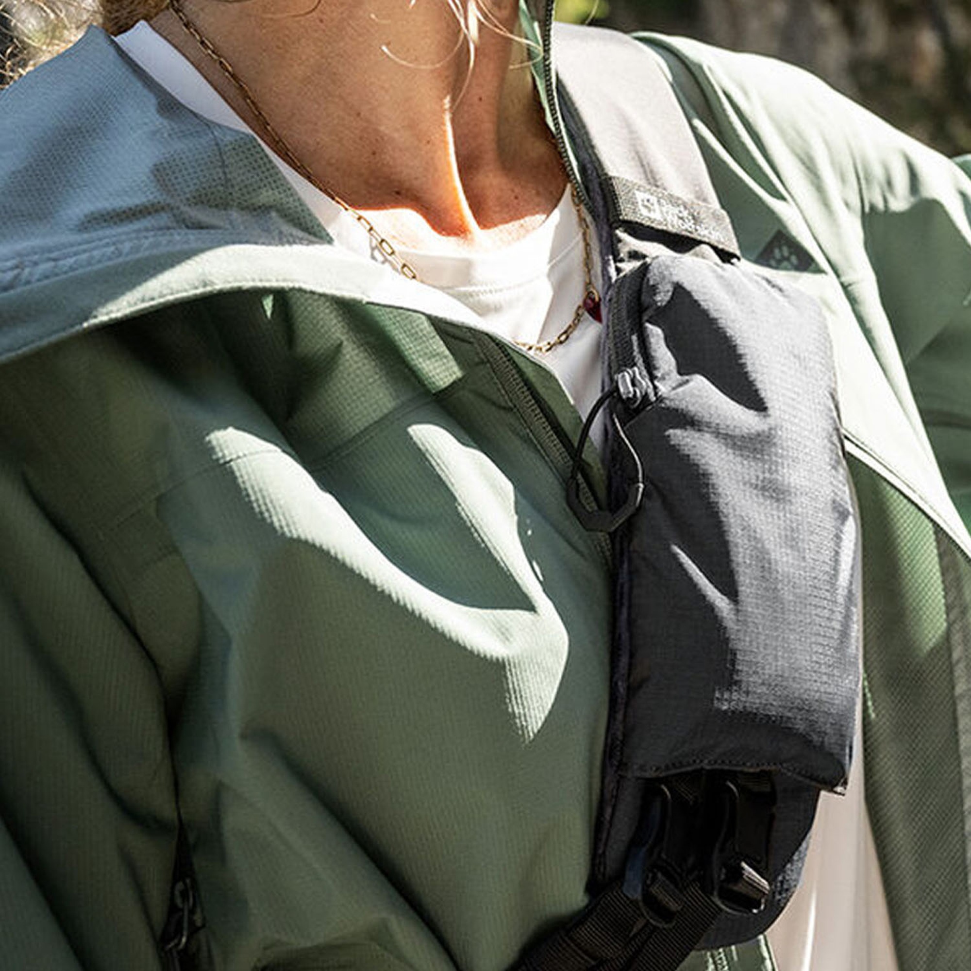 Jack Wolfskin Cyrox Sling Unisex Gri Çanta