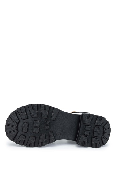  Tamer Tanca Kadın Hakiki Deri Beyaz Topuklu Sandalet