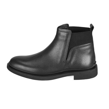  Lianne Siyah Erkek Deri Bot