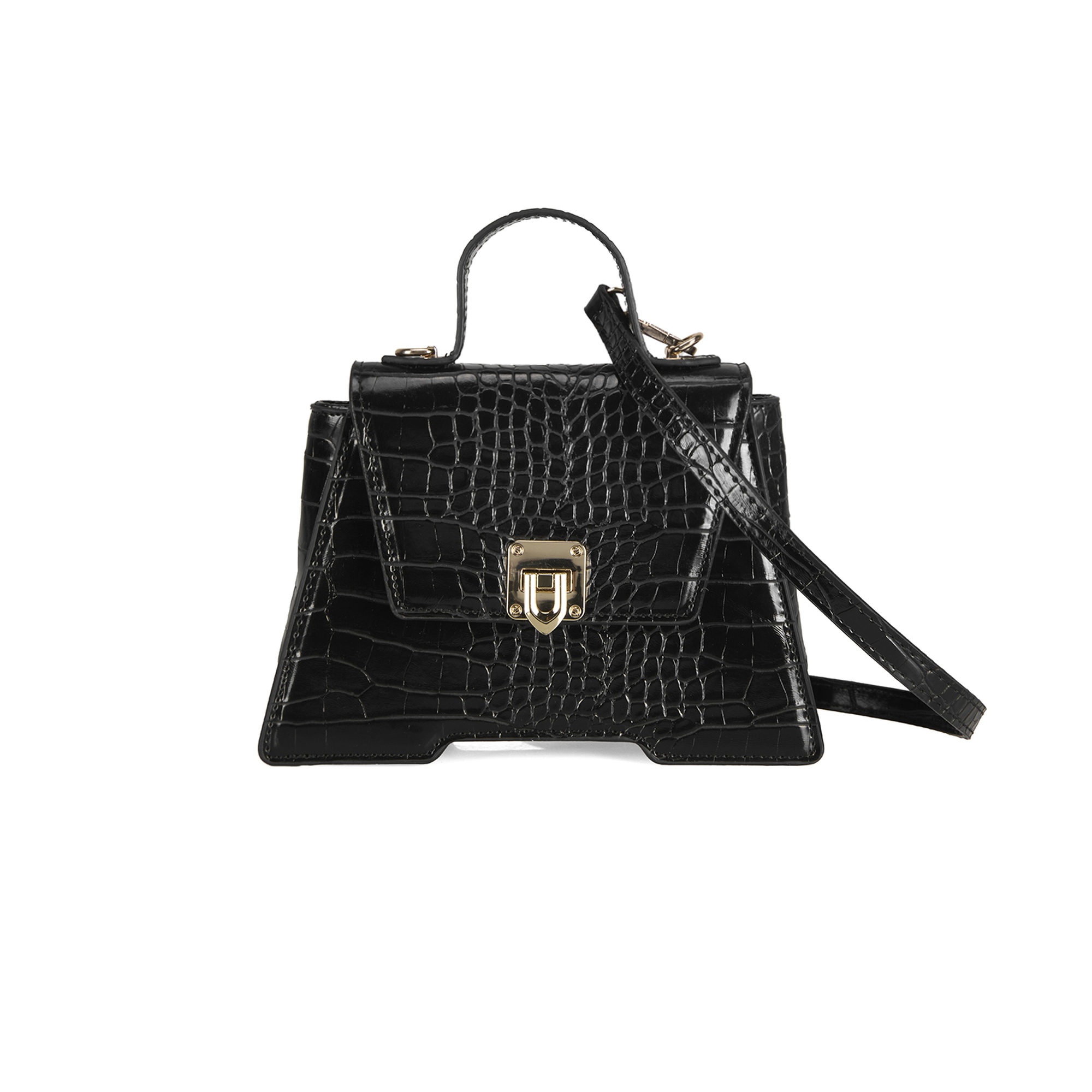 Klina Siyah Kadın Omuz Çantası