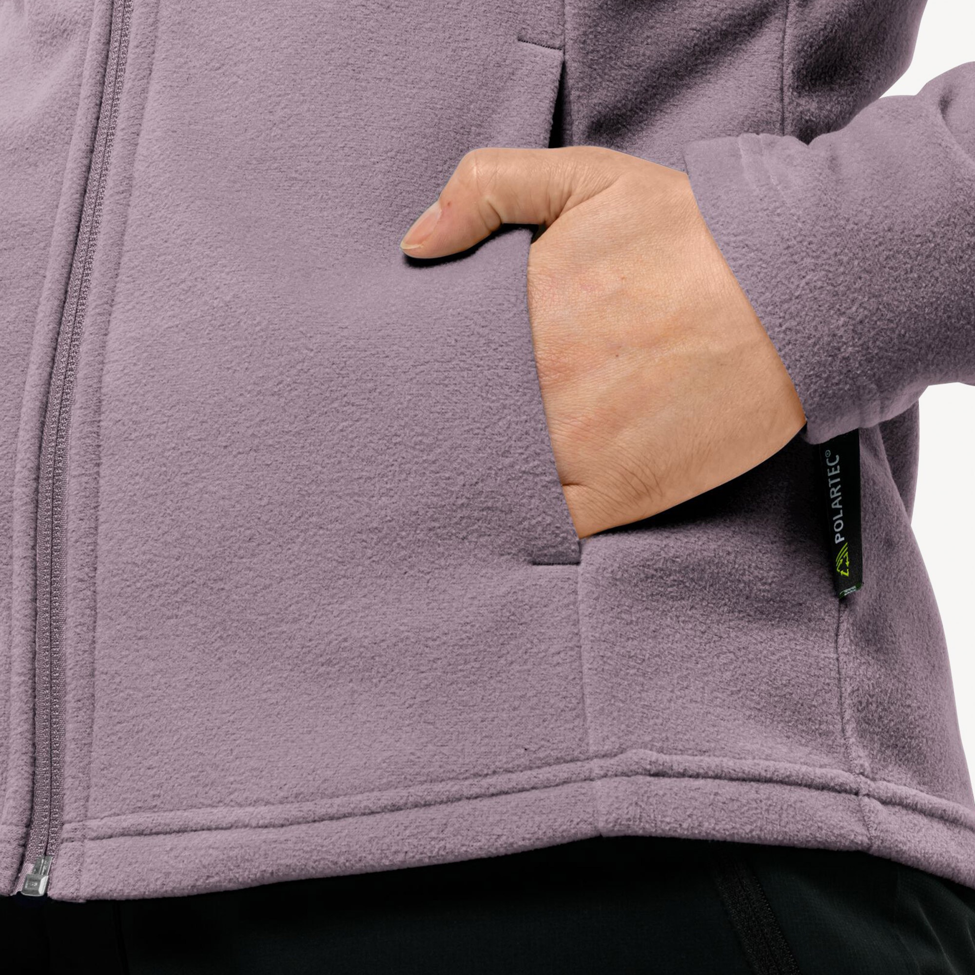 Jack Wolfskin Tanuz Kadın Mor Polar