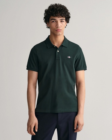  GANT Erkek Yeşil Regular Fit Polo