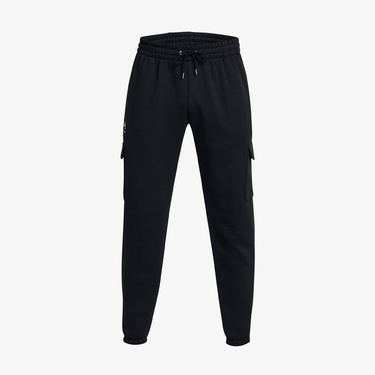  Under Armour Icon Fleece Erkek Siyah Kargo Eşofman Altı