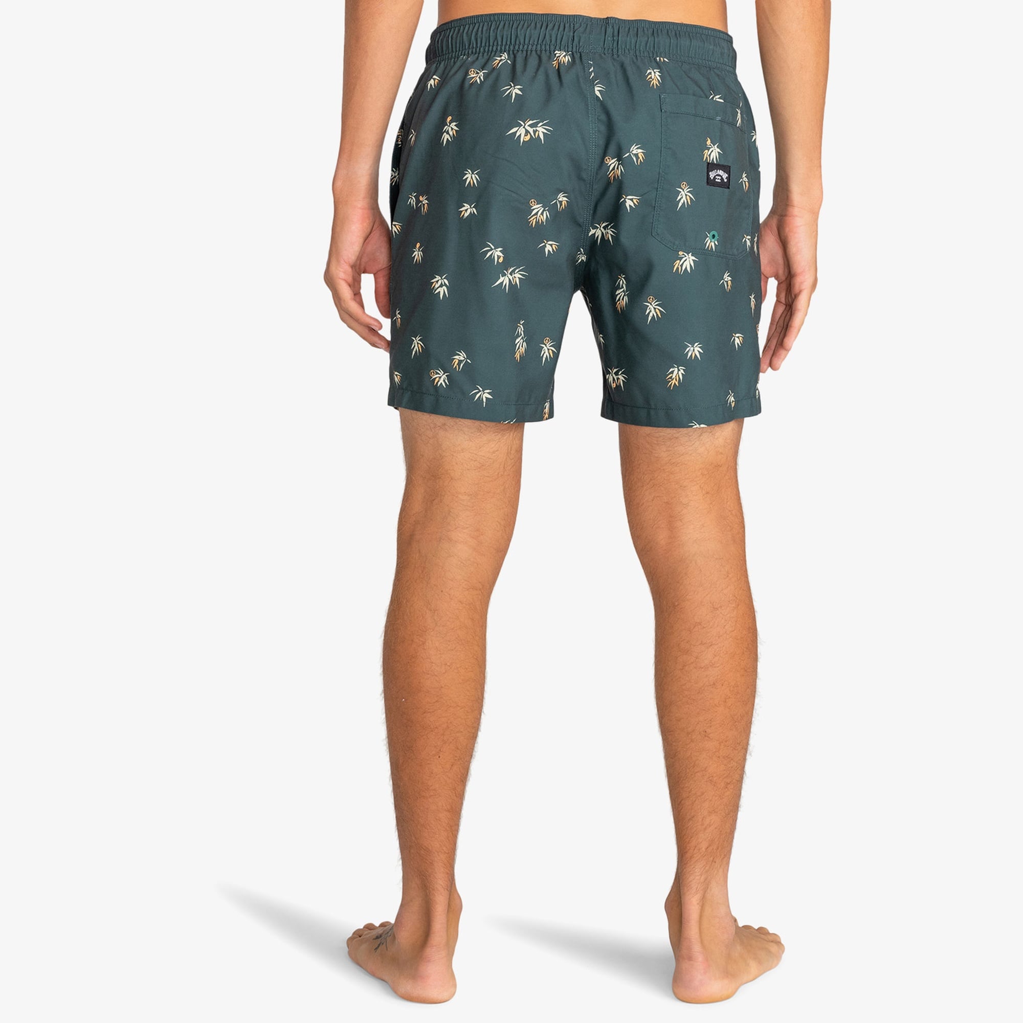 Billabong Wasted Times Layback Erkek Yeşil Mayo Şort