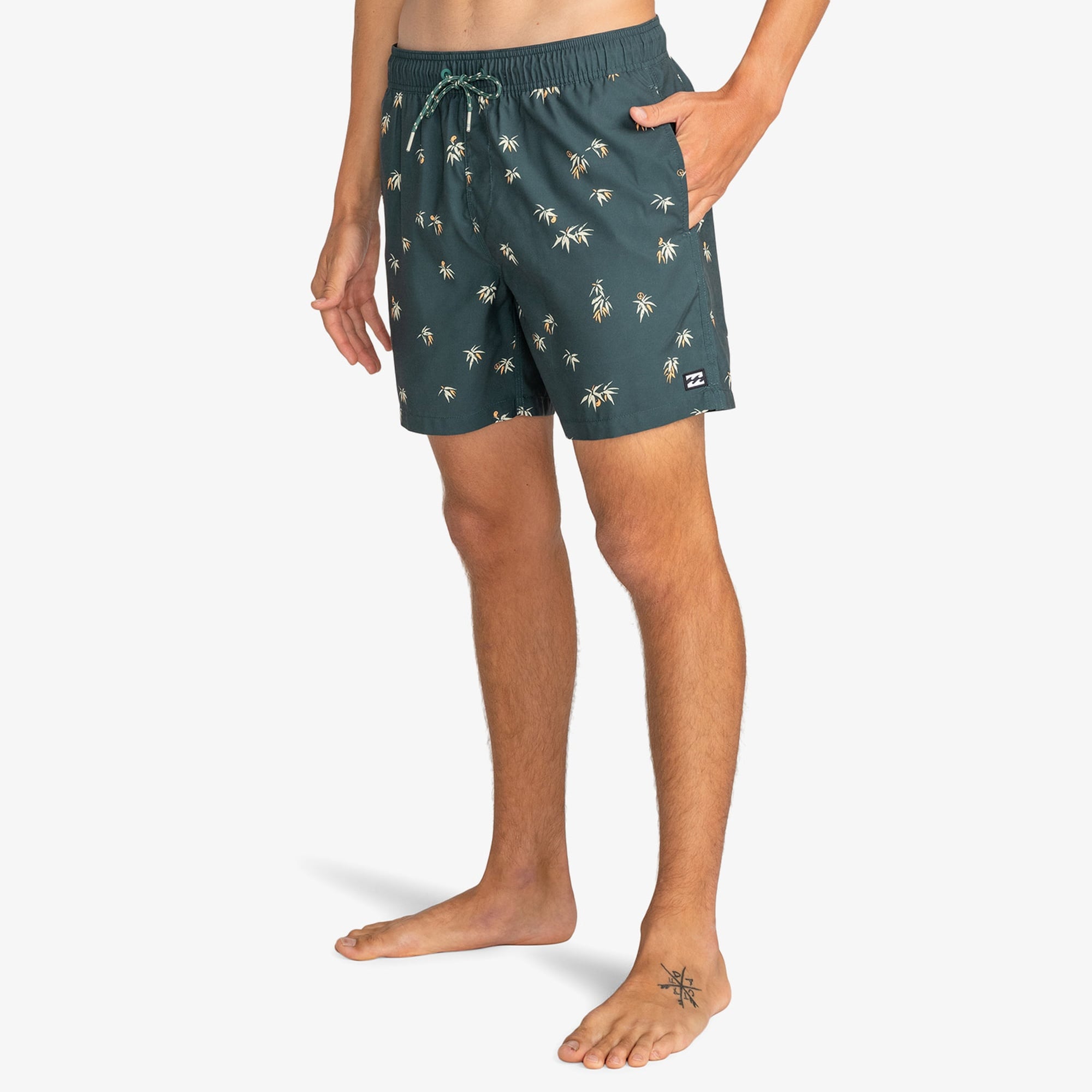 Billabong Wasted Times Layback Erkek Yeşil Mayo Şort