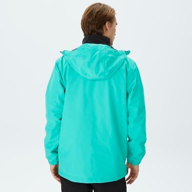  Quiksilver Hıgh In The Hood Erkek Yeşil Kayak Montu