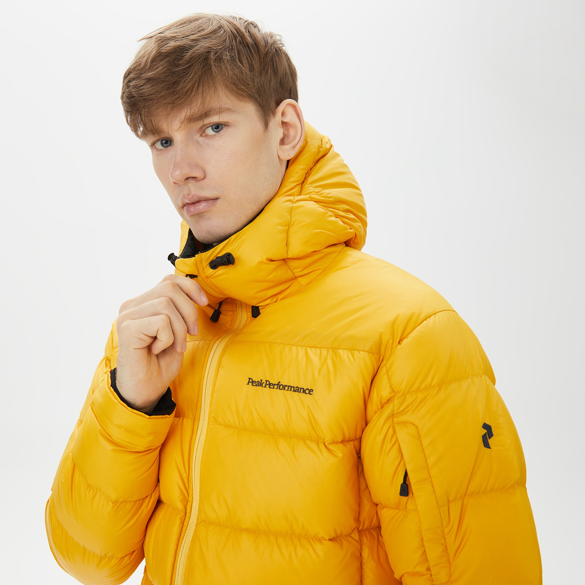 Peak Performance Frost Down Erkek Sarı Outdoor Mont